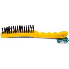 Щітка ручна NovoTools 4 * 16 c пластиковою рукояткою